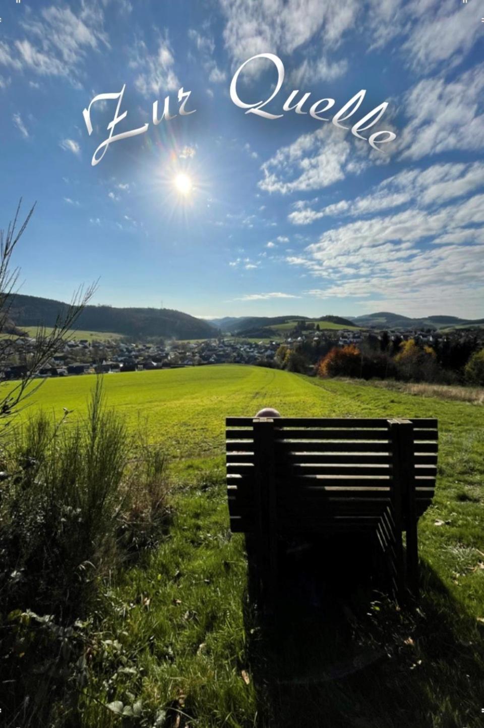 Pension Zur Quelle Deudesfeld Buitenkant foto